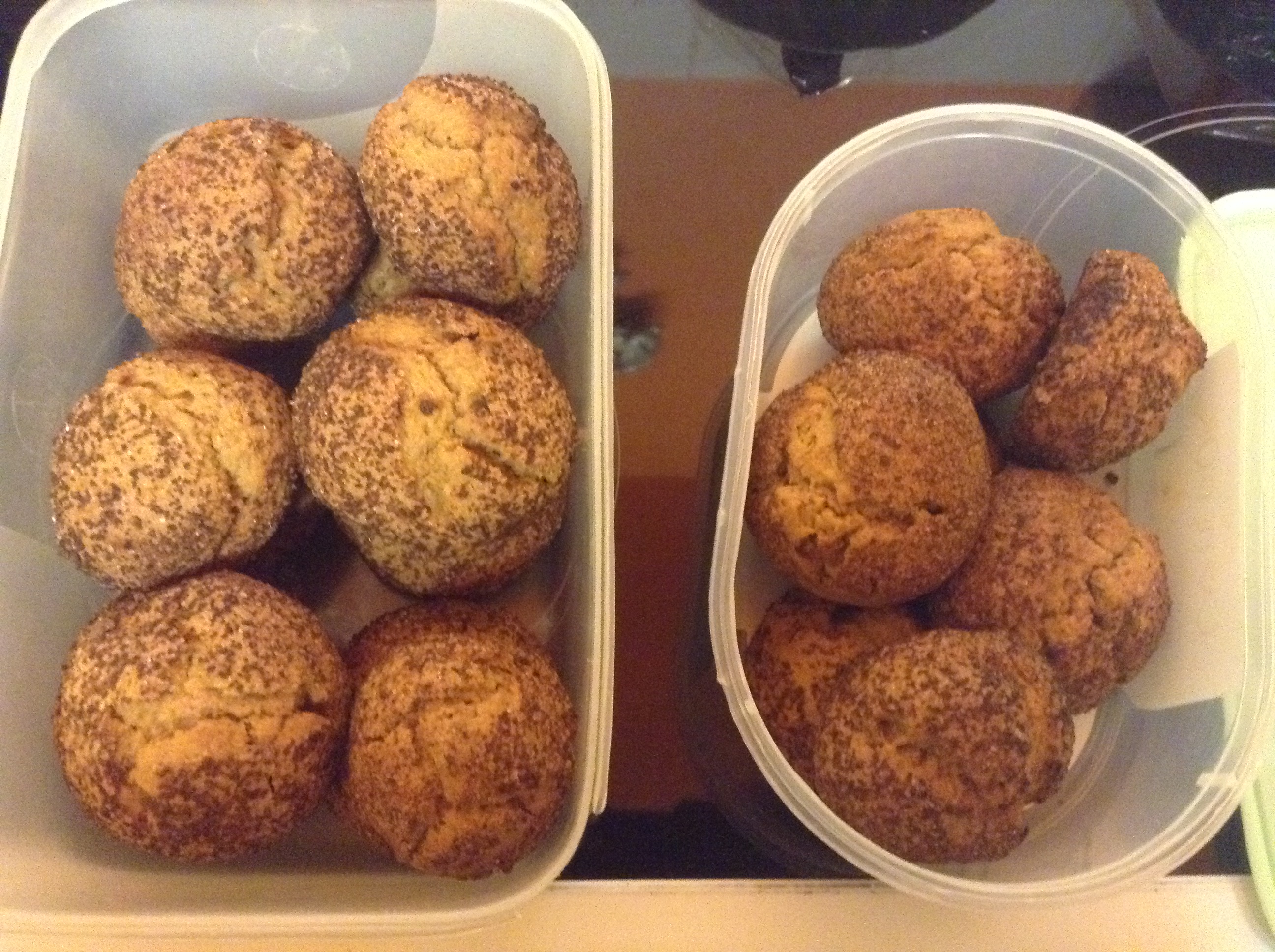 Baking our own goodies!