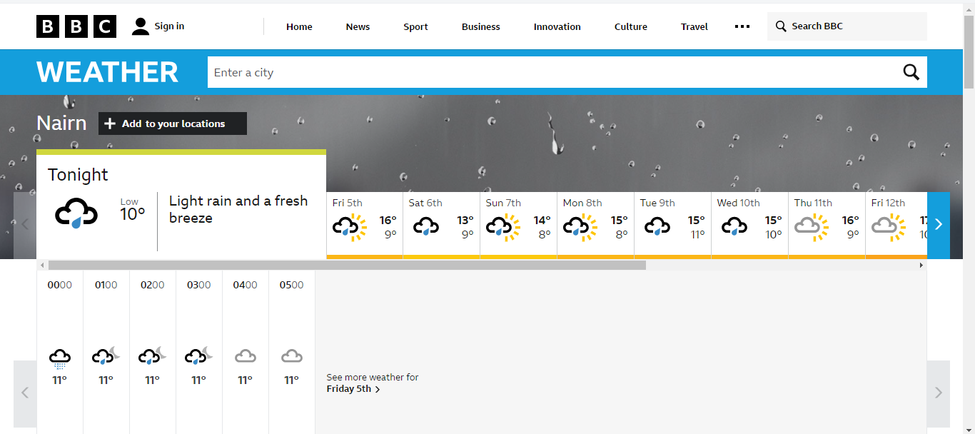 Weather – stop complaining!