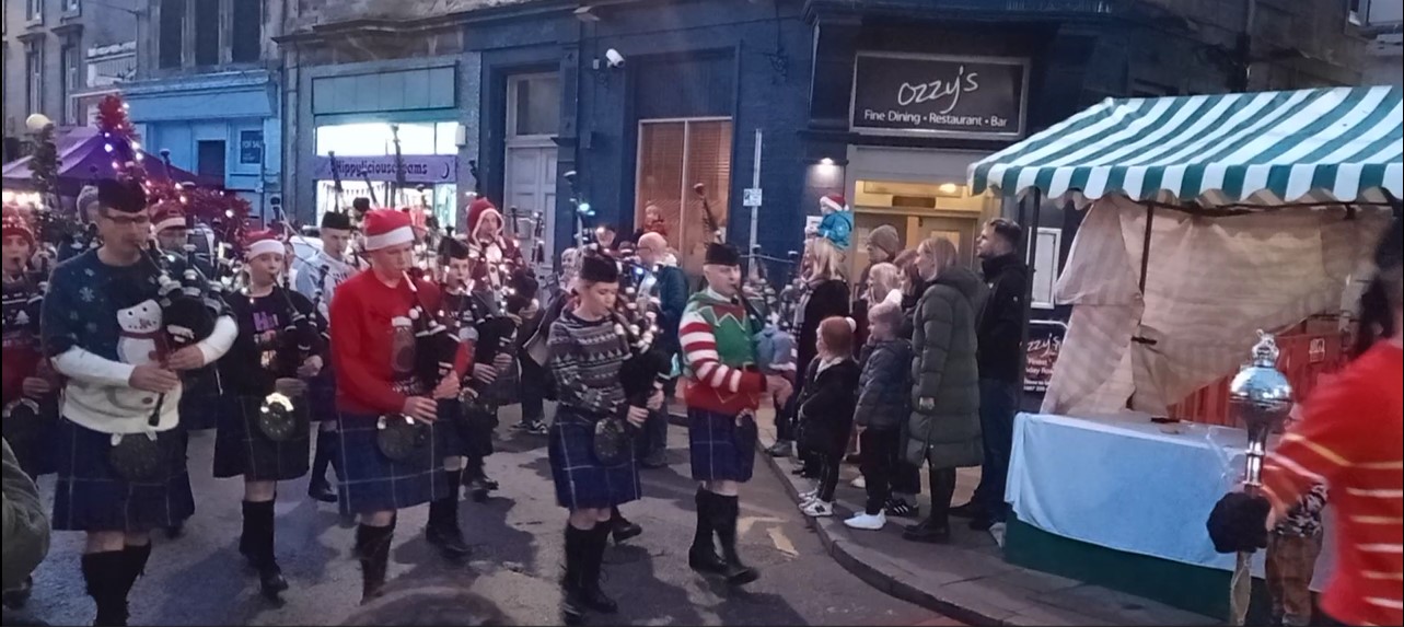 Christmas comes to town