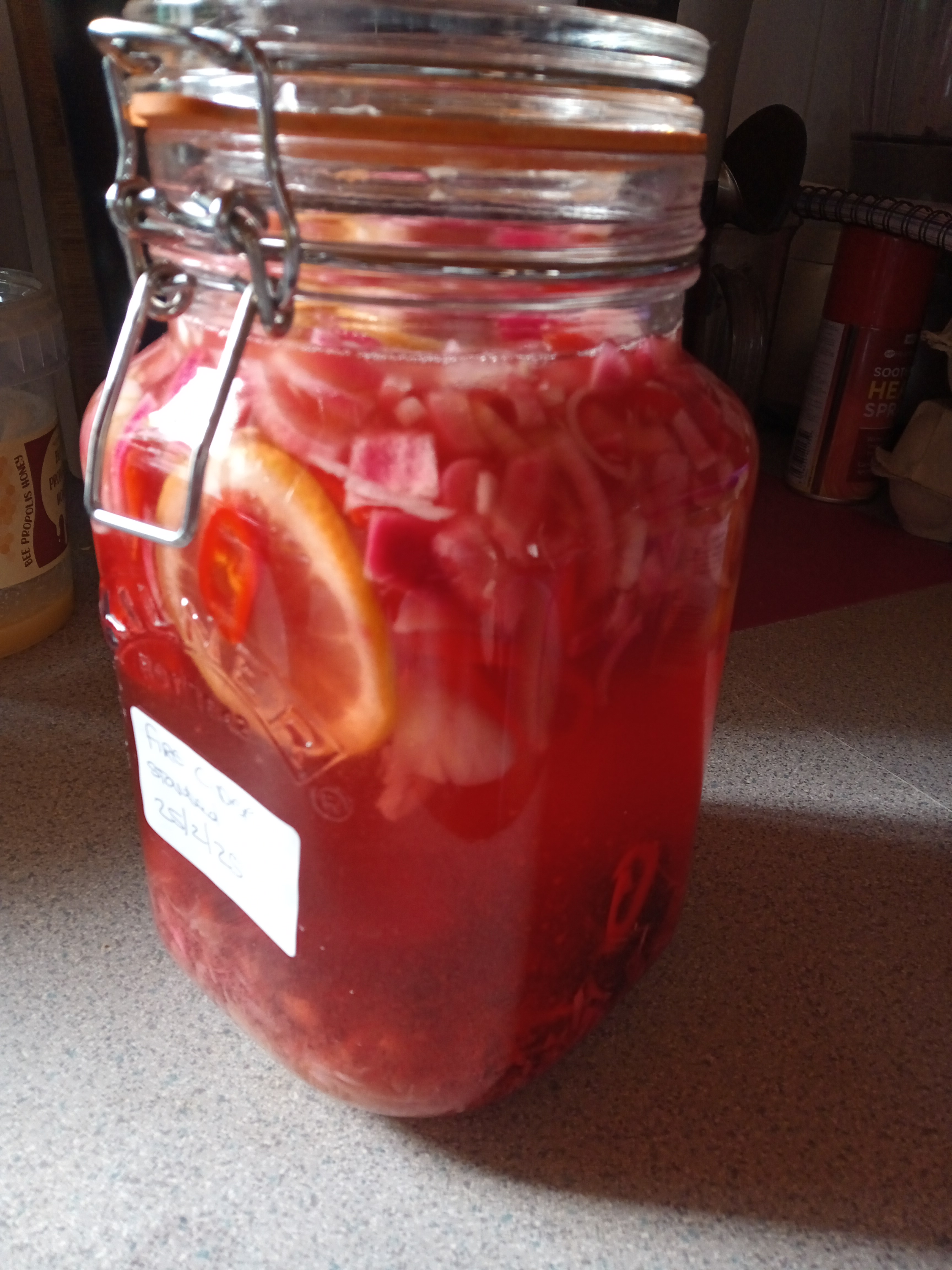 Making Fire Cider