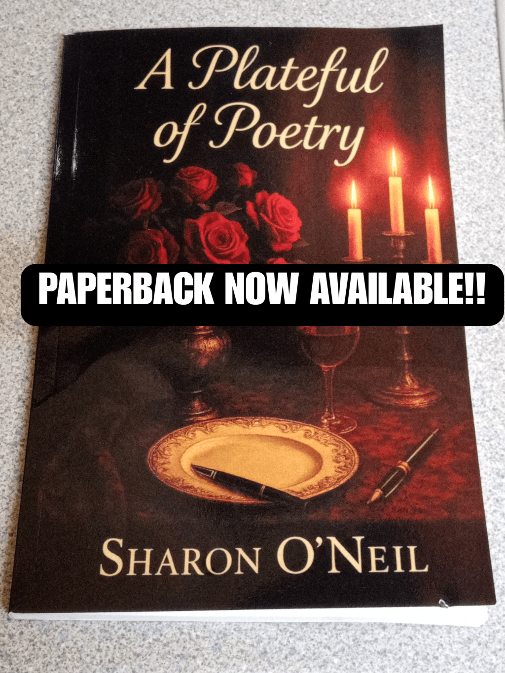 My book ‘A Plateful of Poetry’……