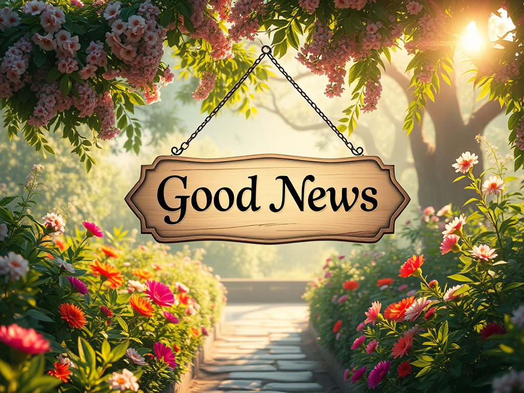 Would you like some GOOD news for a change?
